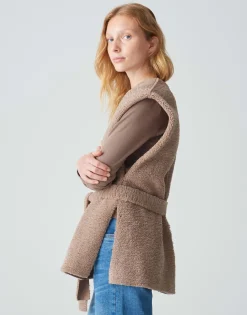 Damen OPUS Blazer / Westen^Weste Asofta Cape Braun Online Bestellen