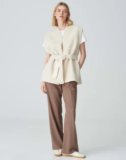 Damen OPUS Blazer / Westen^Weste Asofta Cape Weiß Online Bestellen