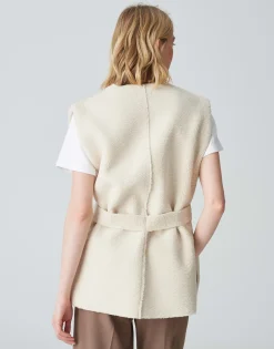 Damen OPUS Blazer / Westen^Weste Asofta Cape Weiß Online Bestellen