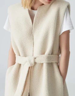 Damen OPUS Blazer / Westen^Weste Asofta Cape Weiß Online Bestellen