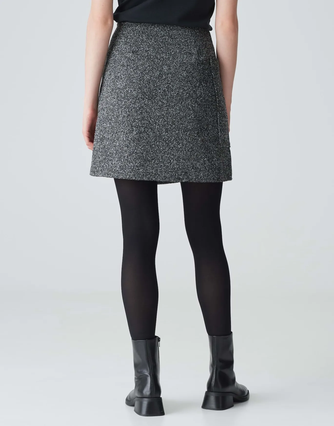 Damen OPUS Röcke^Wickelrock Roani Boucle Schwarz Online Bestellen