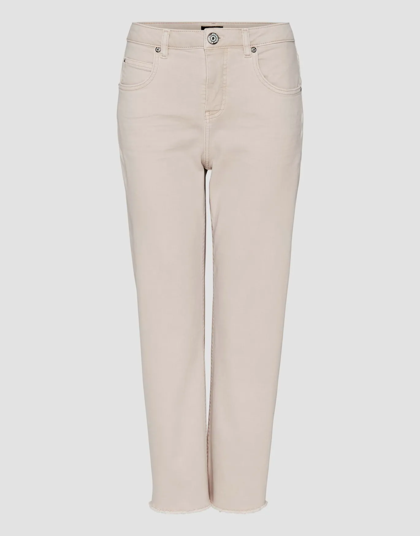 Damen OPUS Jeans^Wide Cropped Jeans Momito Color Beige Online Bestellen