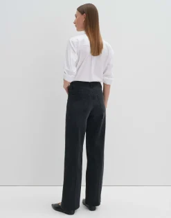 Damen OPUS Jeans^Wide Leg Jeans Cellma Iconic Schwarz Online Bestellen