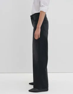Damen OPUS Jeans^Wide Leg Jeans Cellma Iconic Schwarz Online Bestellen