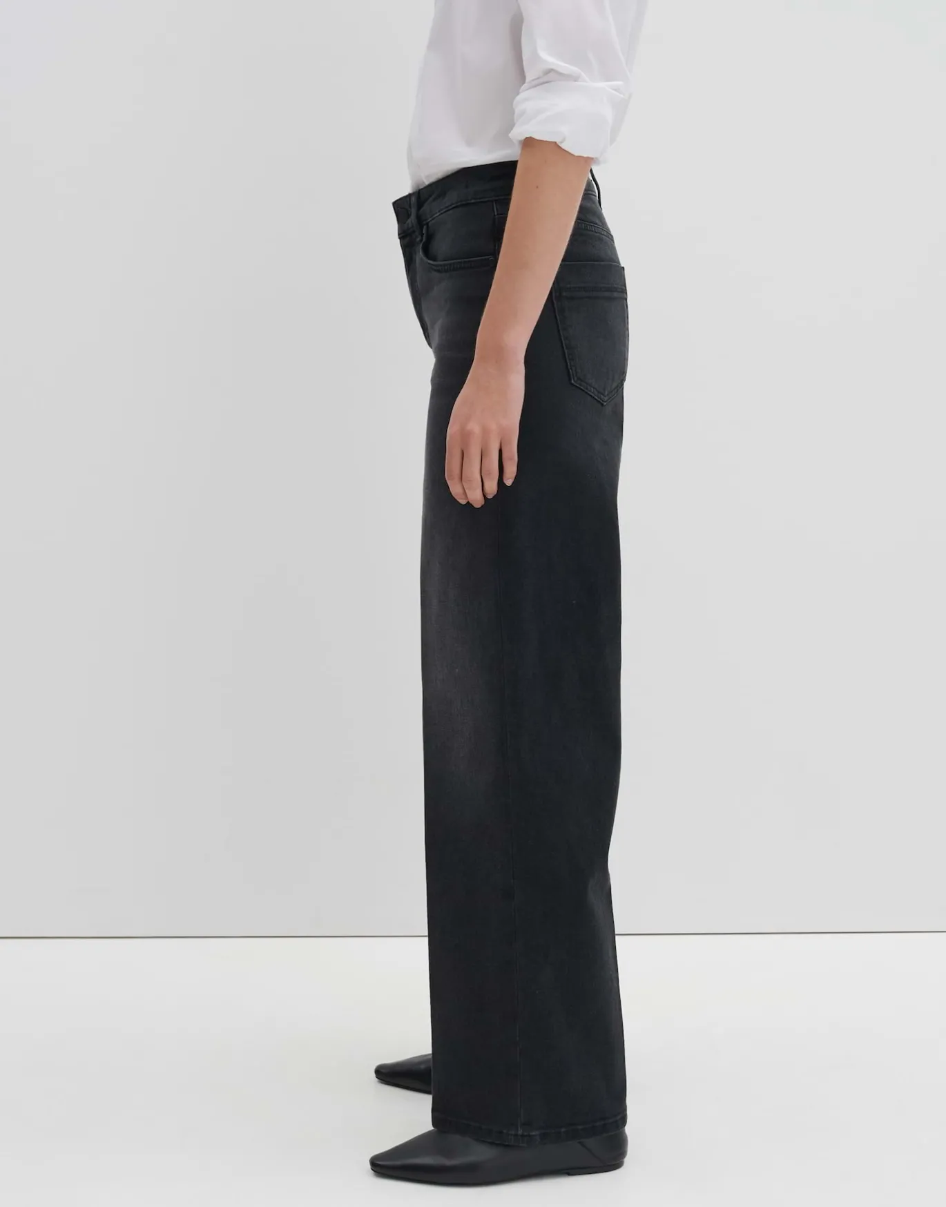 Damen OPUS Jeans^Wide Leg Jeans Cellma Iconic Schwarz Online Bestellen