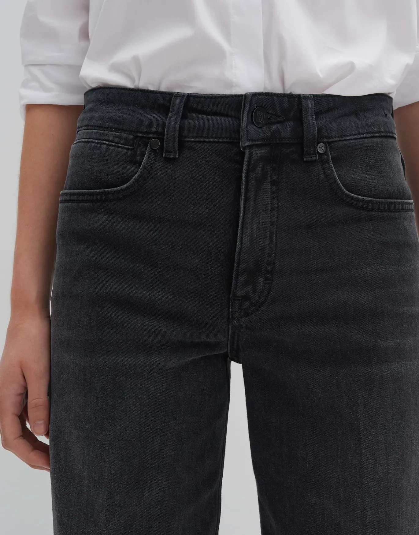 Damen OPUS Jeans^Wide Leg Jeans Cellma Iconic Schwarz Online Bestellen