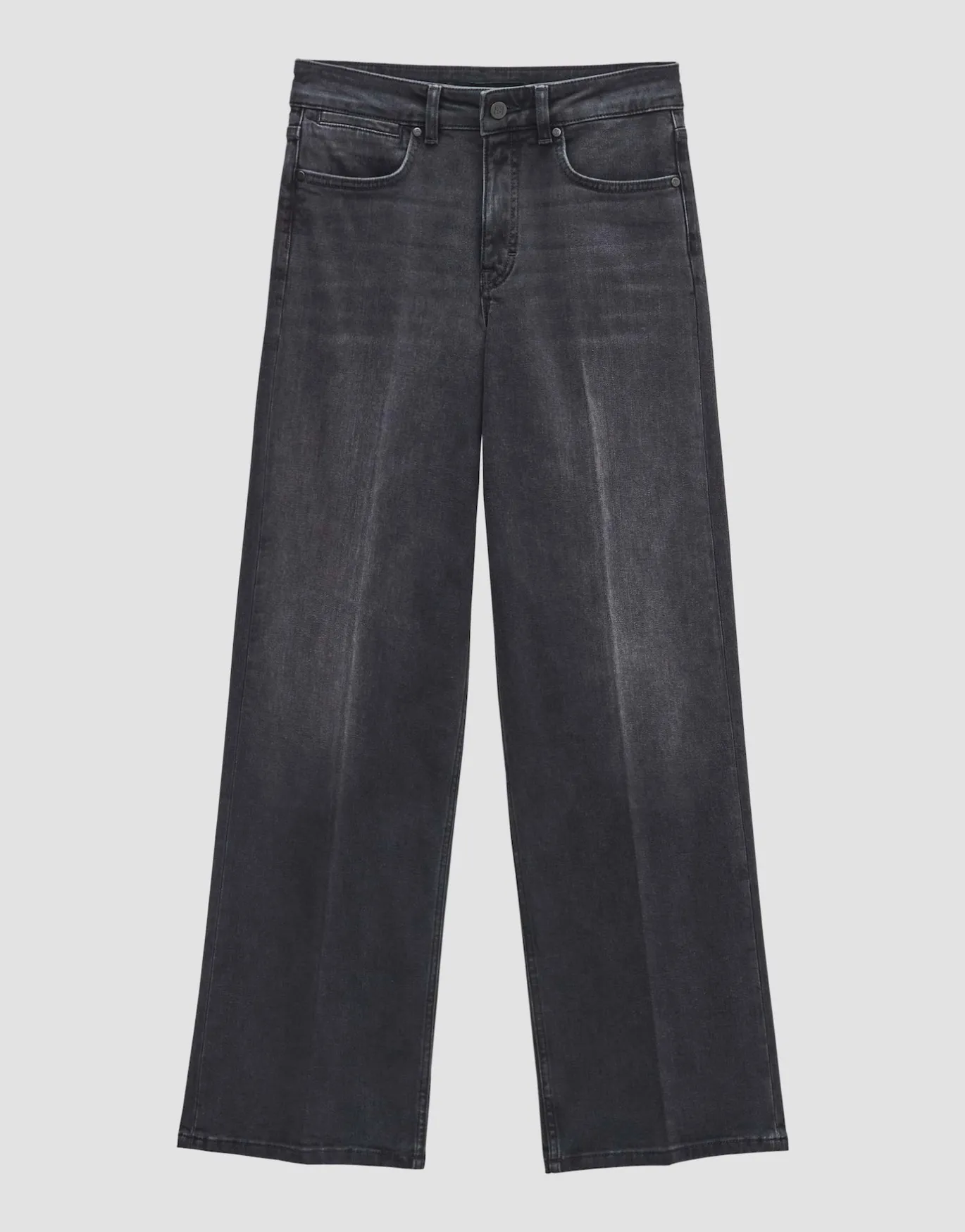 Damen OPUS Jeans^Wide Leg Jeans Cellma Iconic Schwarz Online Bestellen