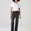 Damen OPUS Jeans^Wide Leg Jeans Marli Belt Grau Online Bestellen