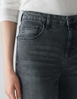 Damen OPUS Jeans^Wide Leg Jeans Marli Palazzo Grau Online Bestellen