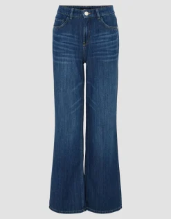 Damen OPUS Jeans^Wide Leg Jeans Maudea Blau Online Bestellen