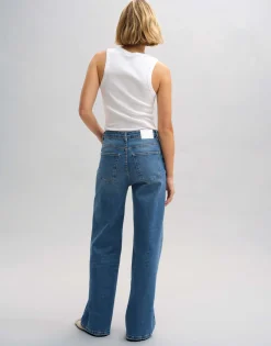 Damen OPUS Jeans^Wide Leg Jeans Mivy Blau Online Bestellen