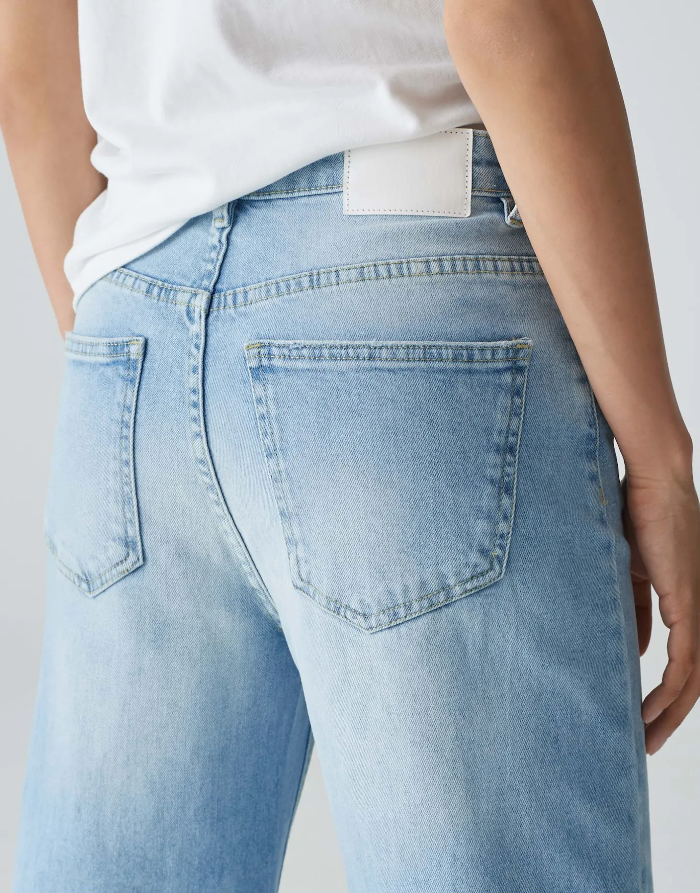 Damen OPUS Jeans^Wide Leg Jeans Mivy Blau Online Bestellen