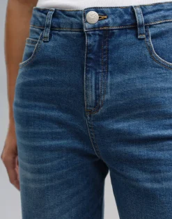 Damen OPUS Jeans^Wide Leg Jeans Mivy Blau Online Bestellen