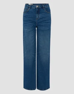 Damen OPUS Jeans^Wide Leg Jeans Mivy Blau Online Bestellen