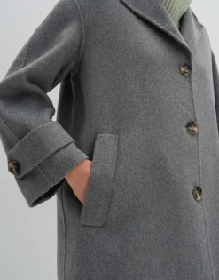 Damen OPUS Jacken / Mäntel^Wollmantel Varala Grau Online Bestellen