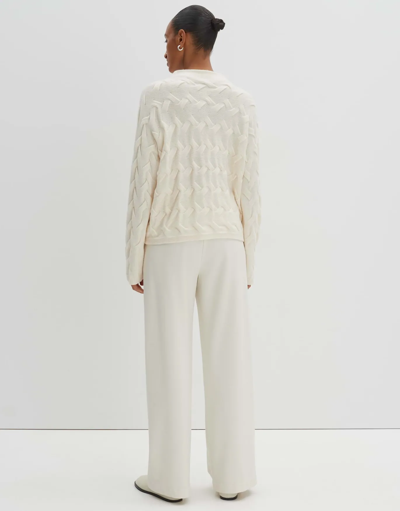 Damen OPUS Strick^Zopfpullover Teluna Weiß Online Bestellen