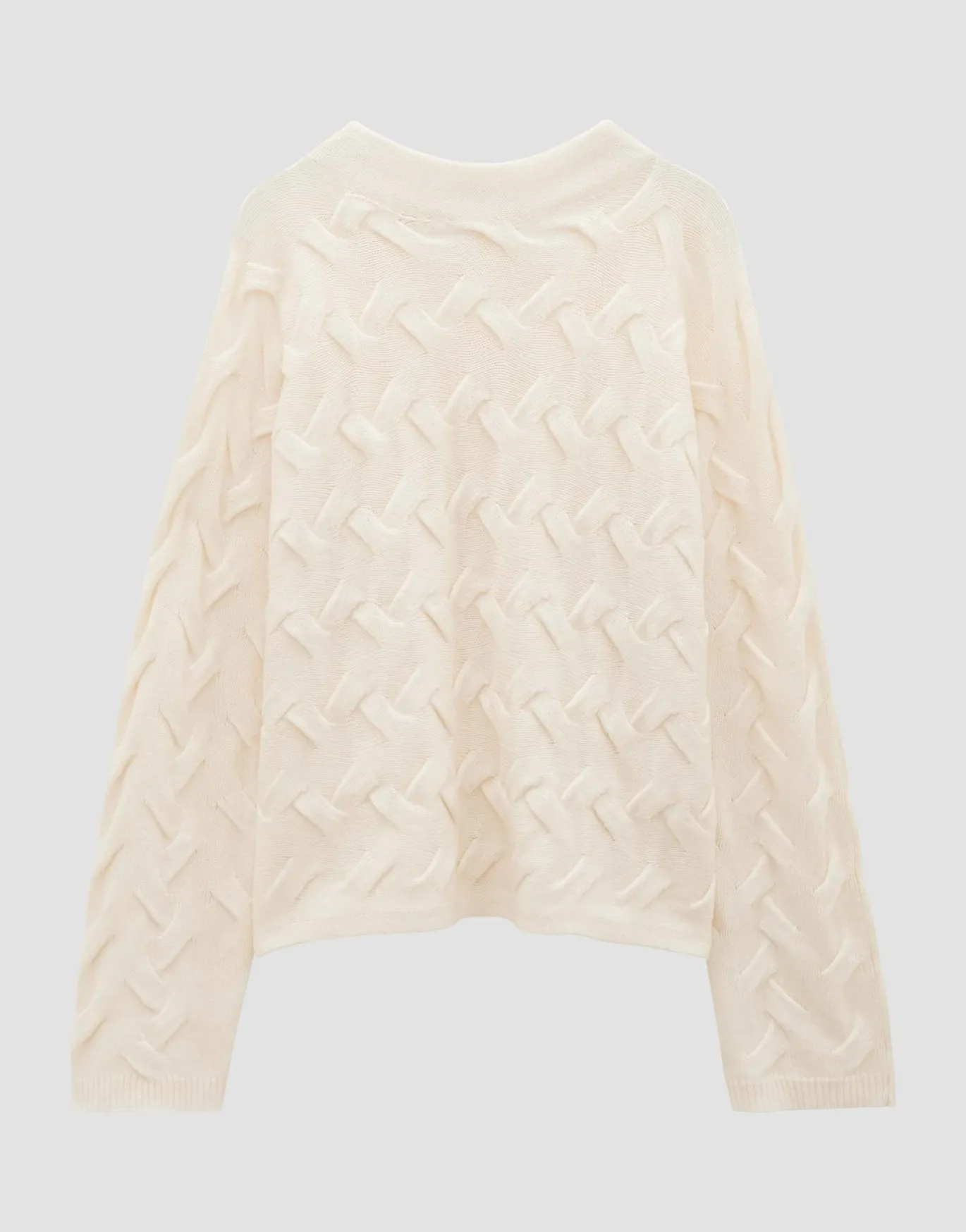 Damen OPUS Strick^Zopfpullover Teluna Weiß Online Bestellen